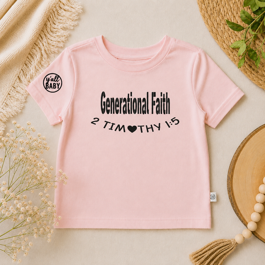 Generational Fatih Tee (Toddler) 2 Timothy 1:5