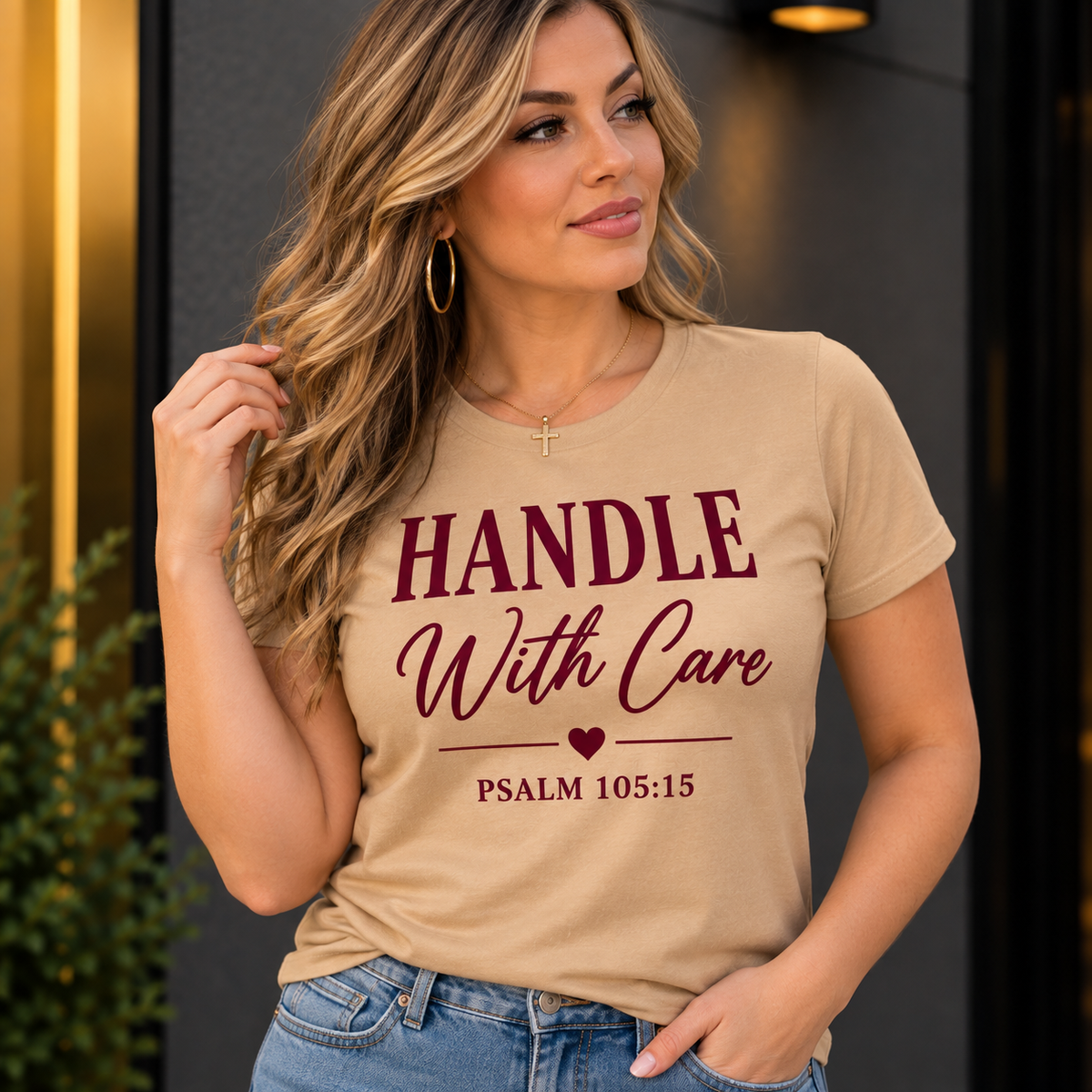 HANDLE With Care™ — Psalm 105:15 Tee