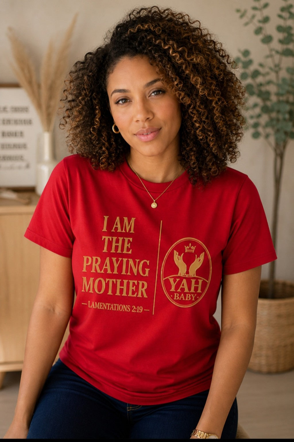 I Am The Praying Father/Mother – Faith Statement Tee | YAH BABY
