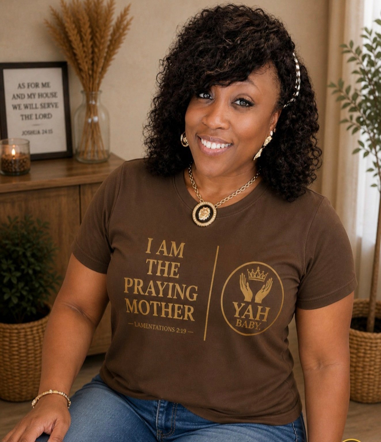 I Am The Praying Father/Mother – Faith Statement Tee | YAH BABY