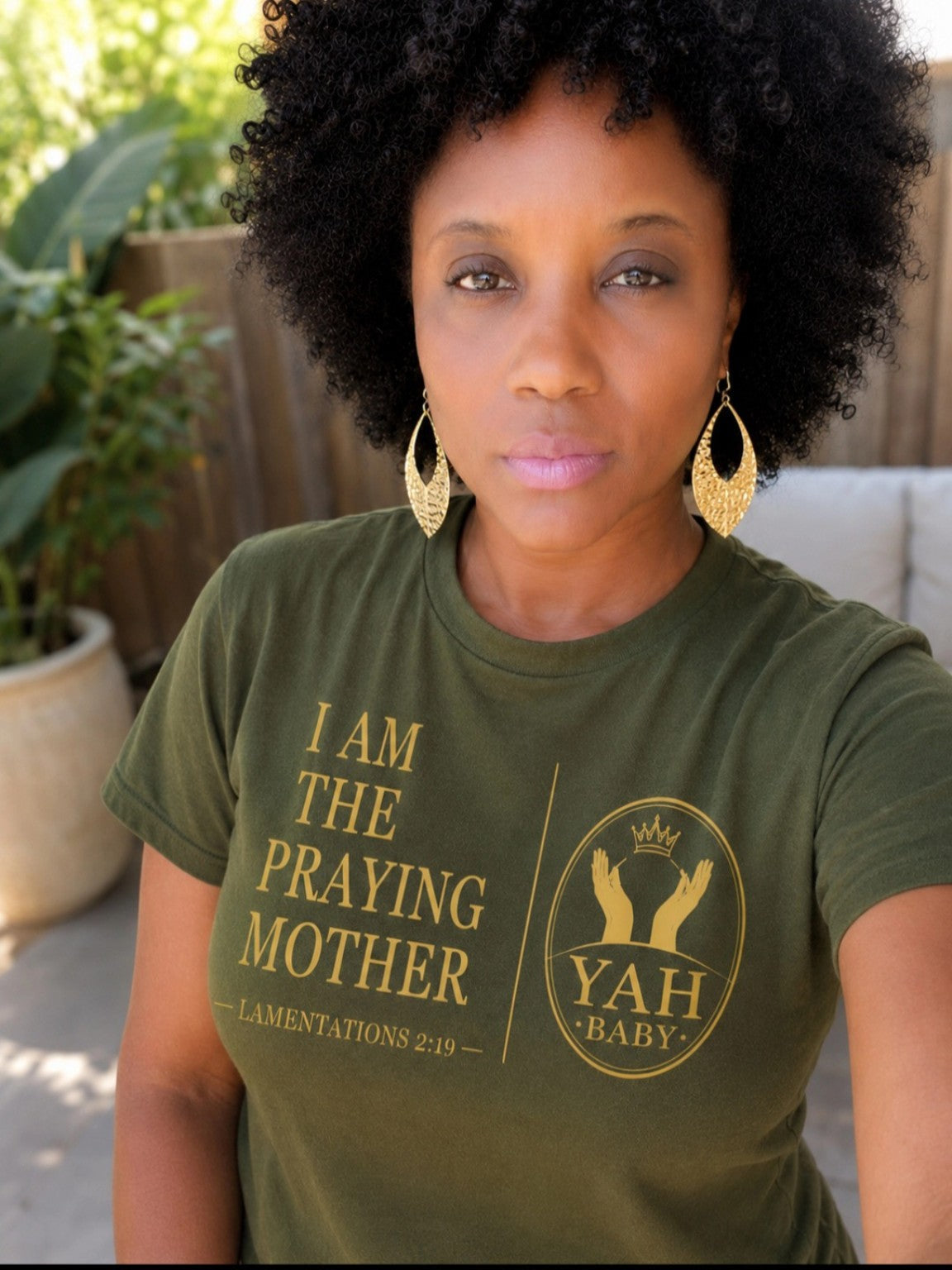 I Am The Praying Father/Mother – Faith Statement Tee | YAH BABY