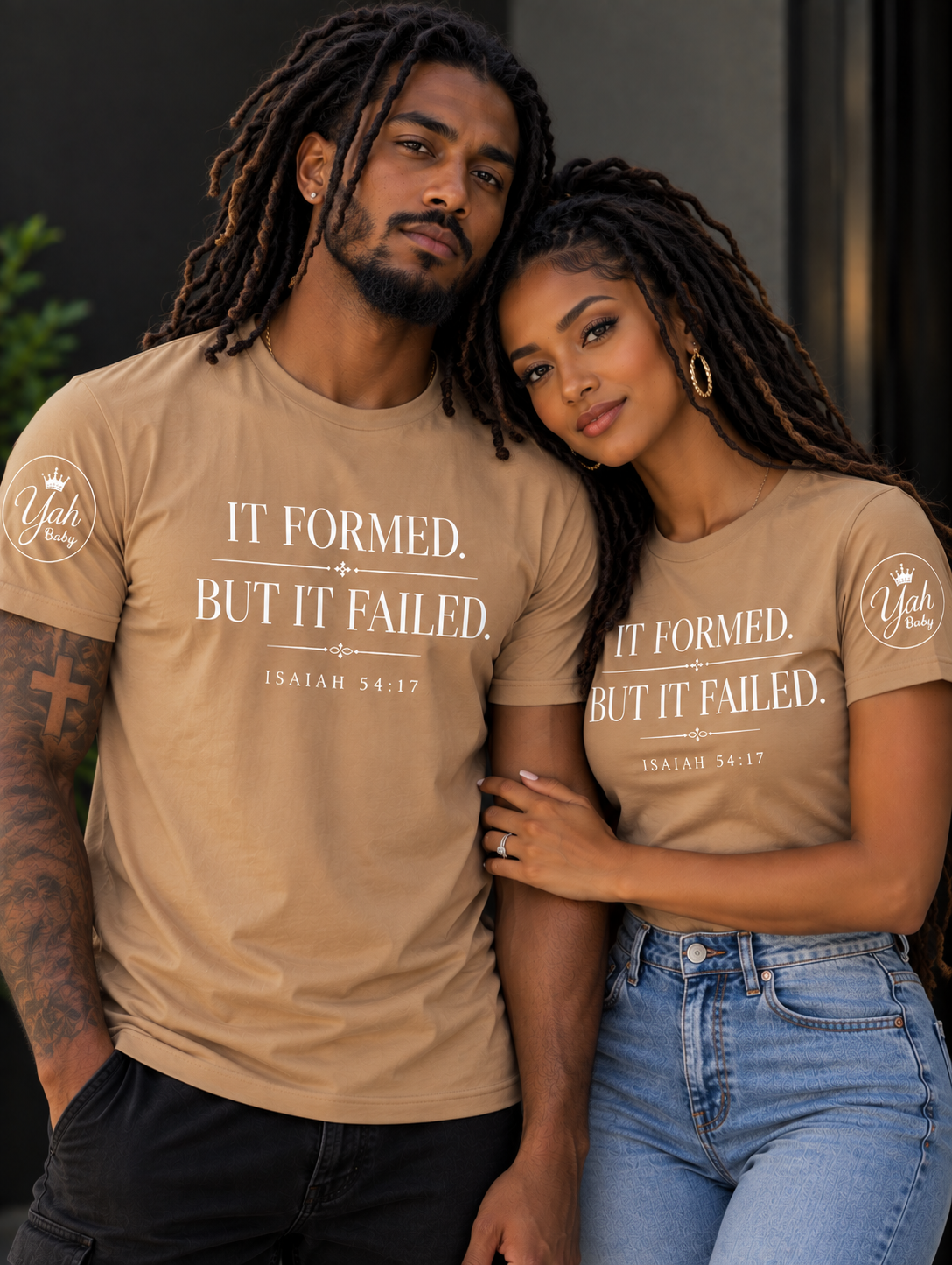 IT FORMED. BUT IT FAILED.™ — Faith Statement Tee
