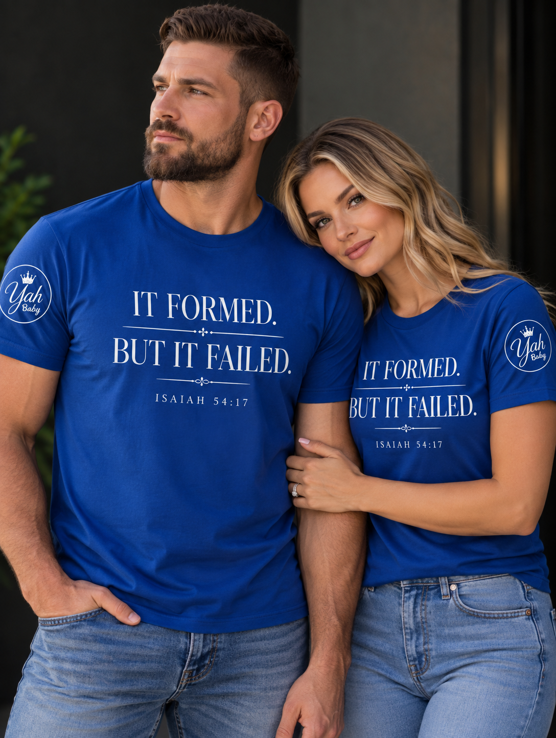 IT FORMED. BUT IT FAILED.™ — Faith Statement Tee