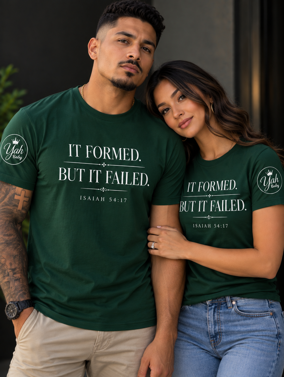 IT FORMED. BUT IT FAILED.™ — Faith Statement Tee