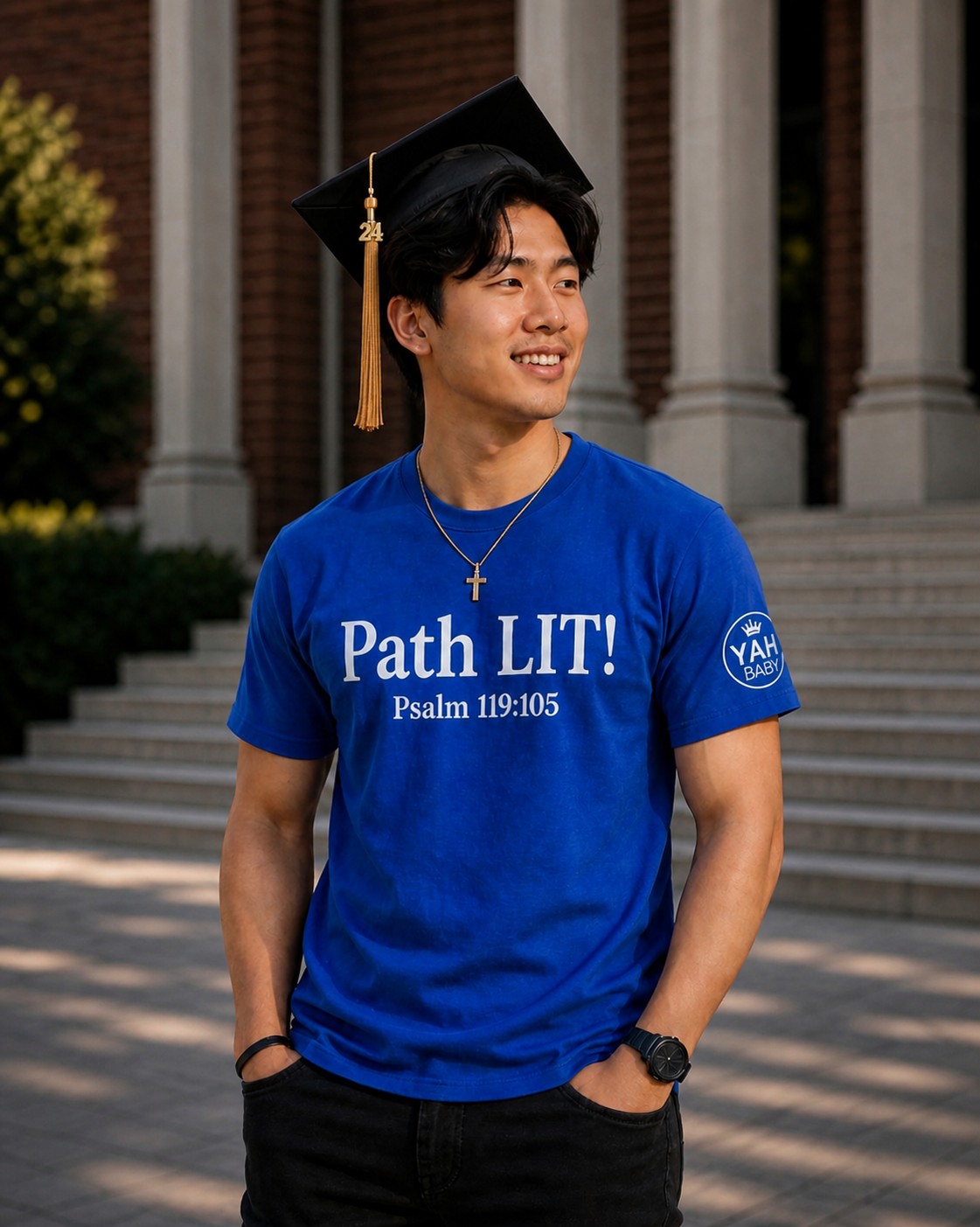 👉 Path LIT Tee | Psalm 119:105