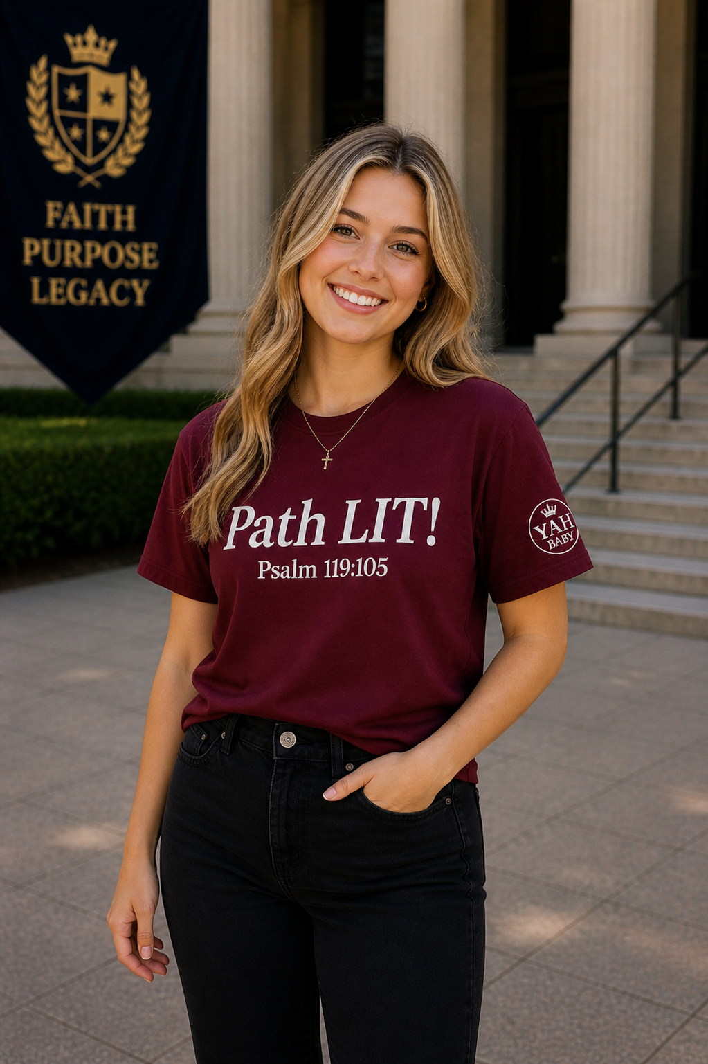 👉 Path LIT Tee | Psalm 119:105