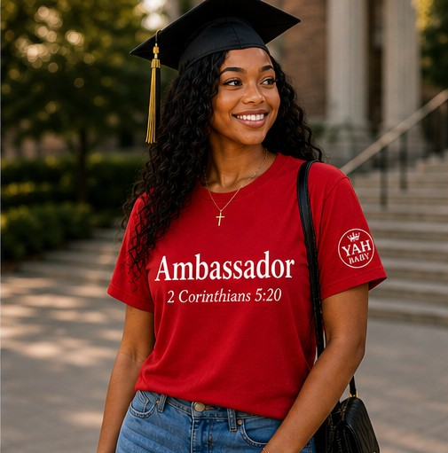 Yah Baby Ambassador Tee | Faith-Based Statement Shirt