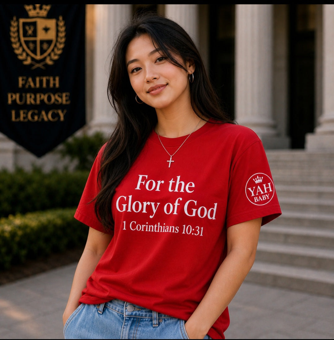 Yah Baby For the Glory of God Tee