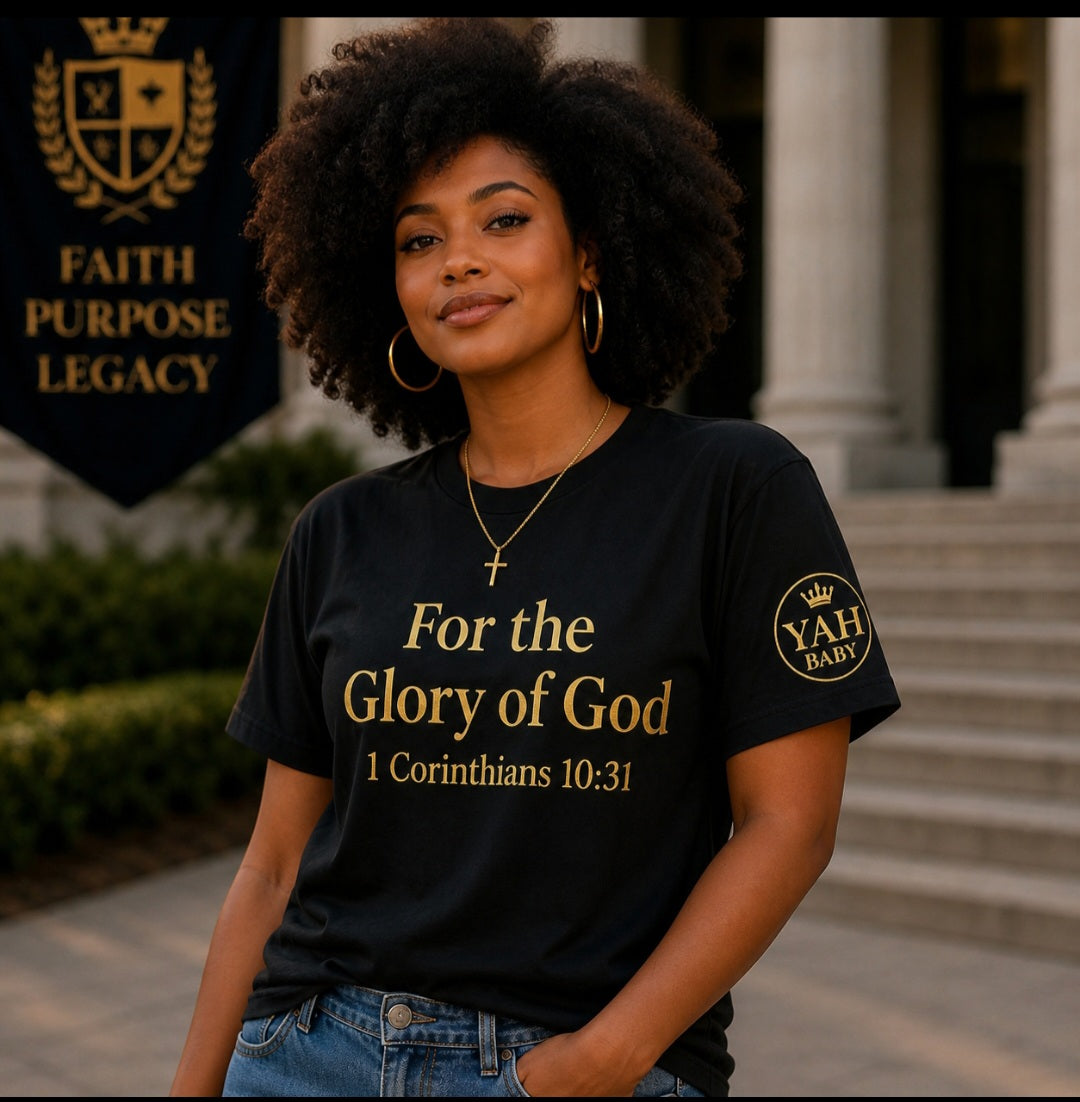 Yah Baby For the Glory of God Tee